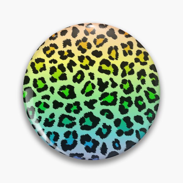 Item preview, Rainbow Leopard Animal Pattern designed and sold by ChainsArt.