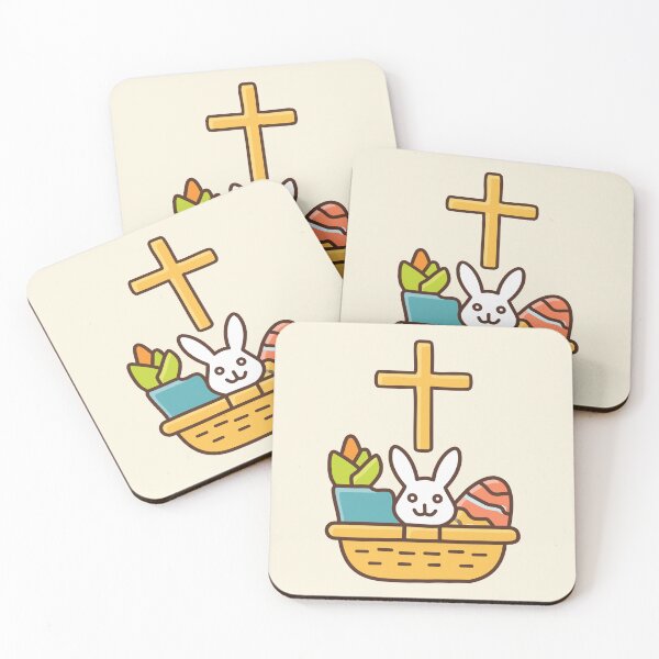 Item preview, Easter Aesthetic – Cute Bunny, Eggs, Christian Cross & Spring Designs designed and sold by CrossCrafted.