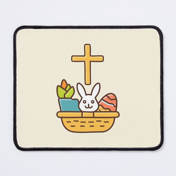 Item preview, Easter Aesthetic – Cute Bunny, Eggs, Christian Cross & Spring Designs designed and sold by CrossCrafted.
