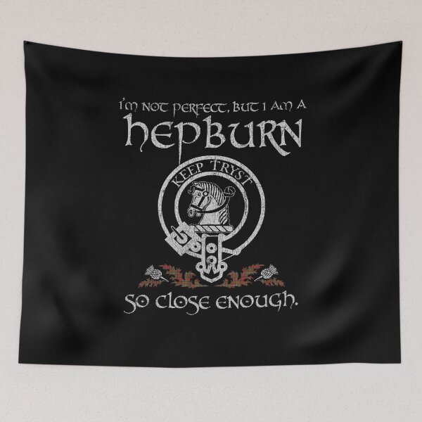 Item preview, Hepburn clan Scottish surname crest badge motto tartan sporran kilt men women designed and sold by Clan1093.