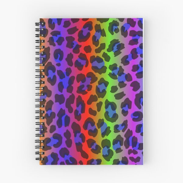 Item preview, Rainbow Leopard Print Decoration designed and sold by ChainsArt.