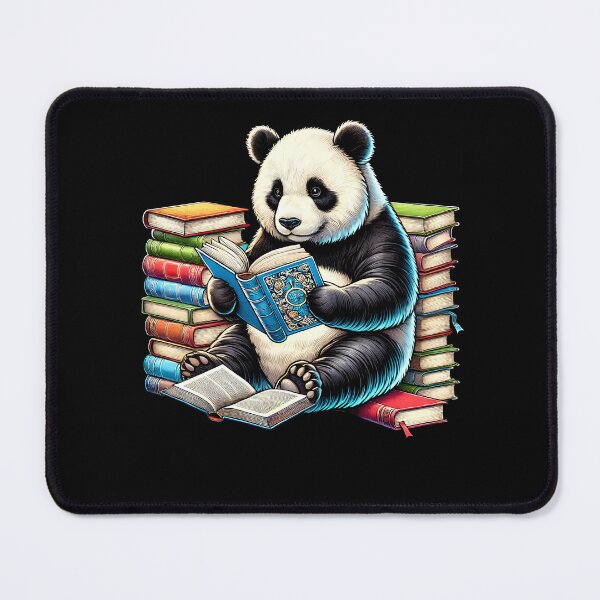Item preview, Panda Reading Book Reader Bookworm Panda Lover designed and sold by Kimberley King Art  King Art.