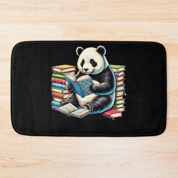 Item preview, Panda Reading Book Reader Bookworm Panda Lover designed and sold by Kimberley King Art  King Art.
