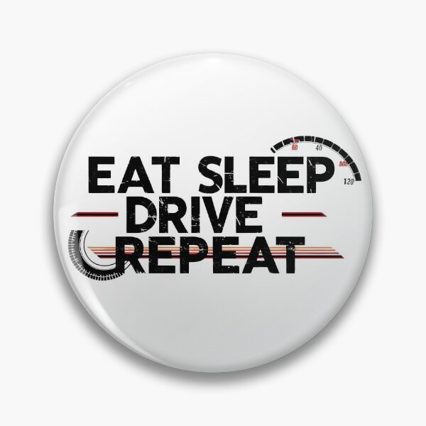 Artikelvorschau, Datenerfassung Eat Sleep Drive Repeat 2 entworfen und verkauft von PattaZone.