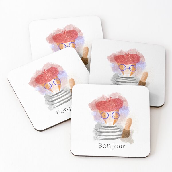 Item preview, French lady with a baguette designed and sold by Sannevanrossum.