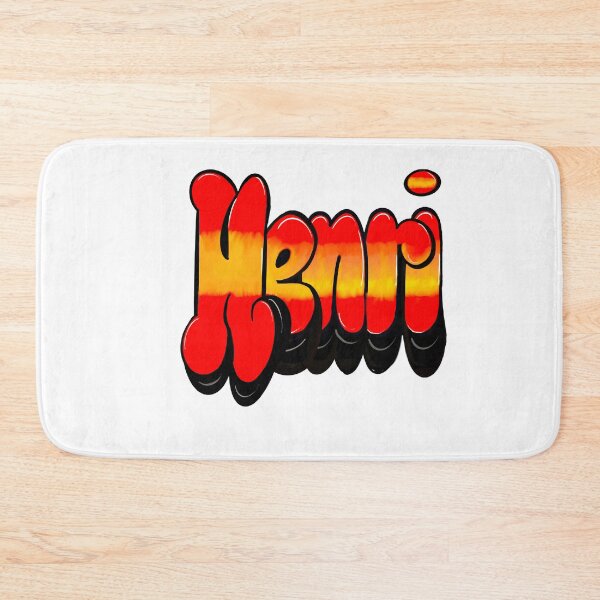 Item preview, Henri name in red Top 10 best personalized gifts boys Henri designed and sold by Artonmytee.
