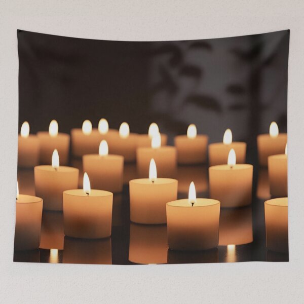 Item preview, Lighted candle background designed and sold by omg-designs.