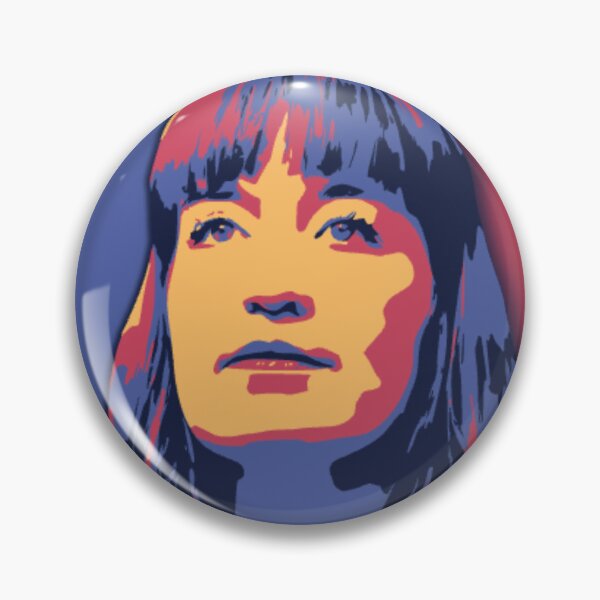 Item preview, Heidi Reichinnek fanart portrait designed and sold by Dunkelflaute.