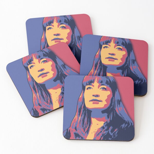 Item preview, Heidi Reichinnek fanart portrait designed and sold by Dunkelflaute.