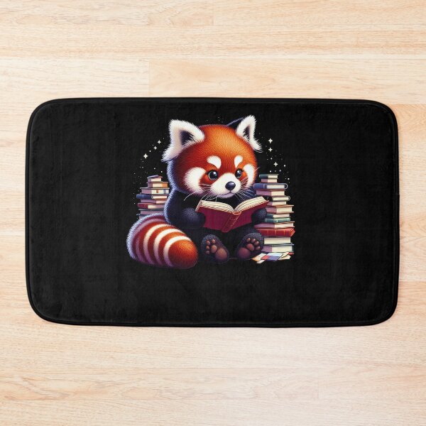 Item preview, Red Panda Reading Book Reader Bookworm Red Panda Lover designed and sold by Kimberley King Art  King Art.
