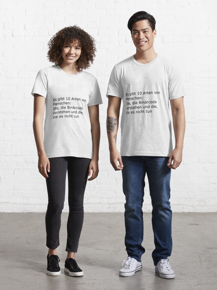 there are 10 types binary t shirt