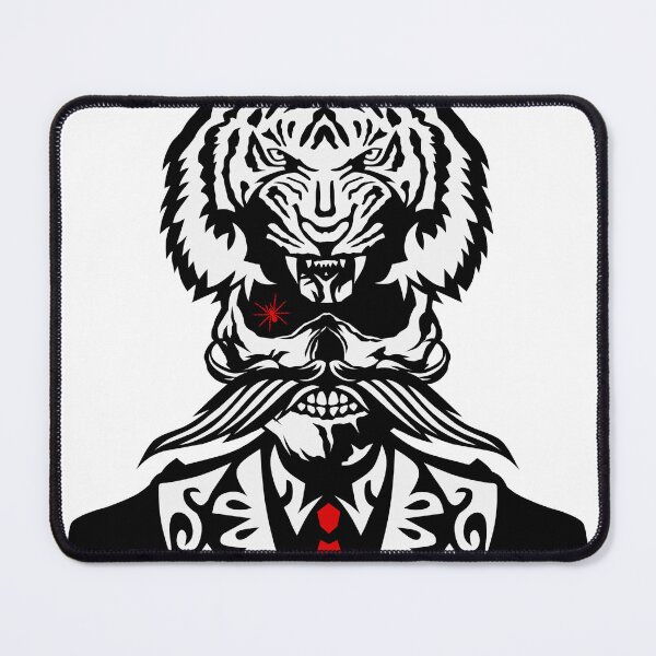 Item preview, skull hipster tiger headdress skull tie costume spider tribal designed and sold by Achille3777.