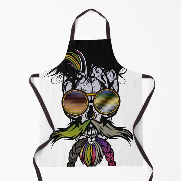 Item preview, braid goatee beard skull skull mustache hipster round fancy sunglasses designed and sold by Achille3777.