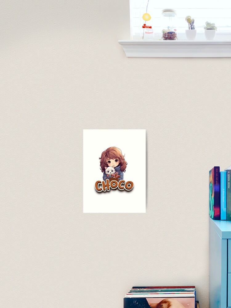 Thumbnail 2 of 3, Art Print, Chococat designed and sold by eidramesh.