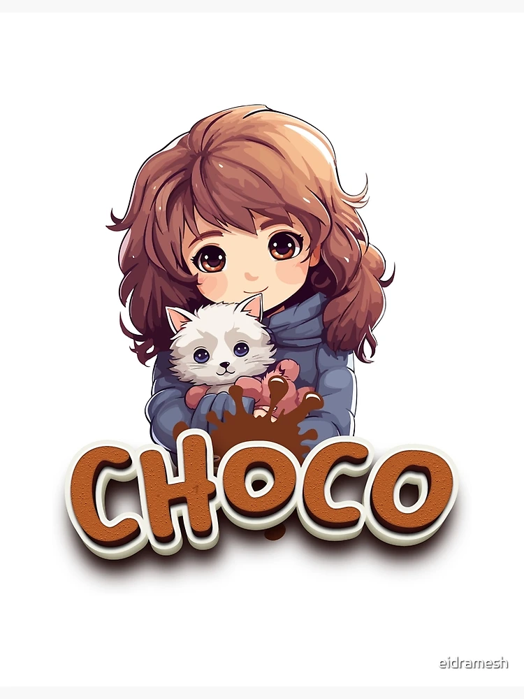 Imagen 3 de 3, Póster con la obra Chococat, diseñada y vendida por eidramesh.