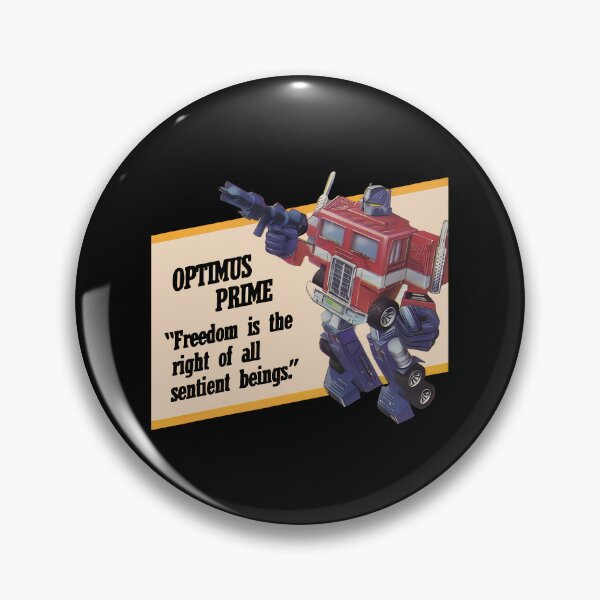 Item preview, OptimusPrime - Freedom Is The Right Of All Sentient Beings designed and sold by KarenGagego.