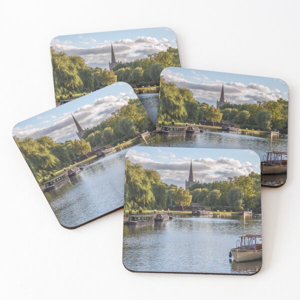 Item preview, River view in Stratford-Upon-Avon, United Kingdom designed and sold by WorldScenery.