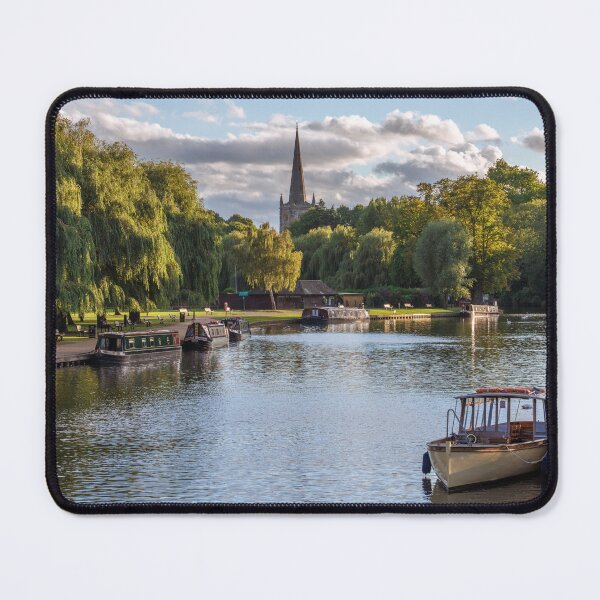 Item preview, River view in Stratford-Upon-Avon, United Kingdom designed and sold by WorldScenery.