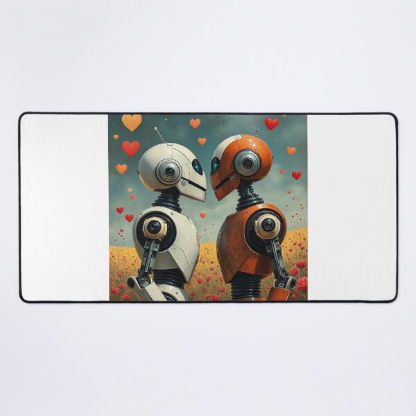 Item preview, Robots in love  designed and sold by Terry Collett.