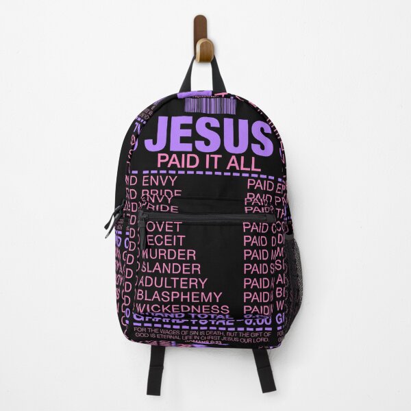 Item preview, Jesus Paid It All designed and sold by plushism.