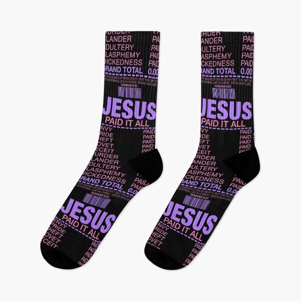 Item preview, Jesus Paid It All designed and sold by plushism.