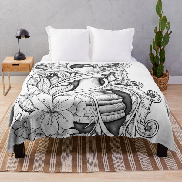 Item preview, Chess Rook with Floral Zentangle – Strategic and Elegant Line Art designed and sold by DianaZenArt.