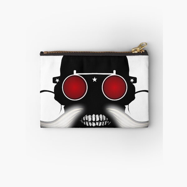 Item preview, hipster mustache skull round fancy glasses designed and sold by Achille3777.