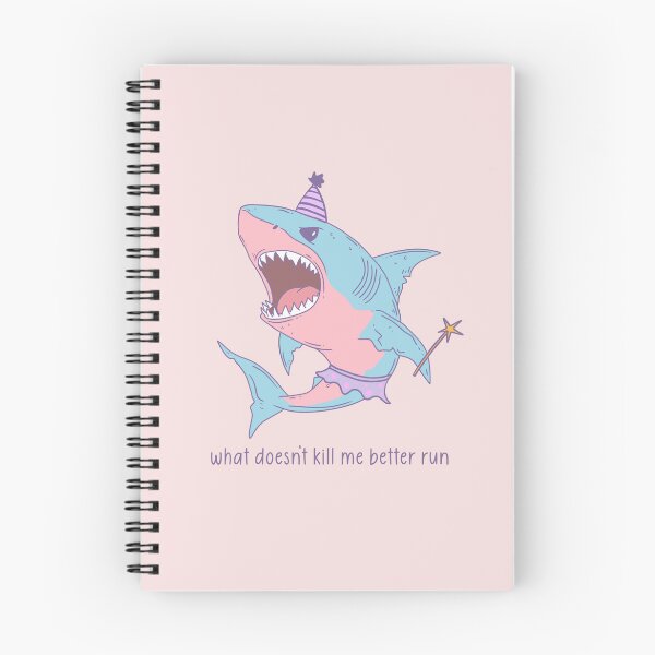 Item preview, Shark in a Tutu – What Doesn’t Kill Me Better Run designed and sold by Jess.a.creates.