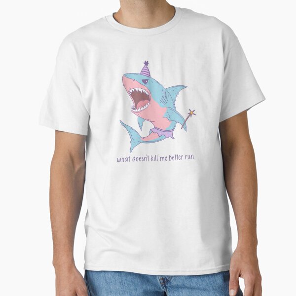 Artikel-Vorschau von Shark in a Tutu – Was mich nicht umbringt, lauf lieber, designt und verkauft von Jess.a.creates.