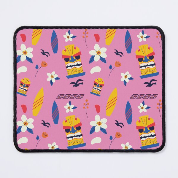 Item preview, Hawaiian exotic tiki pattern designed and sold by Mauswohn.