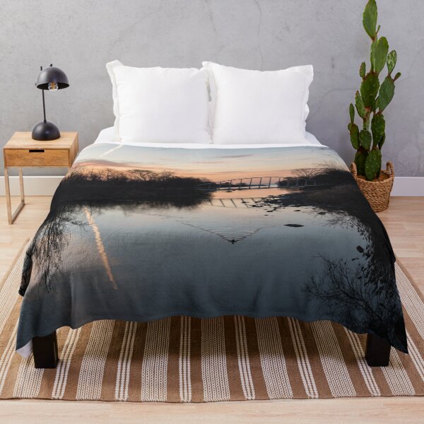 Item preview, Mimico Creek Pedestrian Bridge at Dawn designed and sold by Georgia Mizuleva.