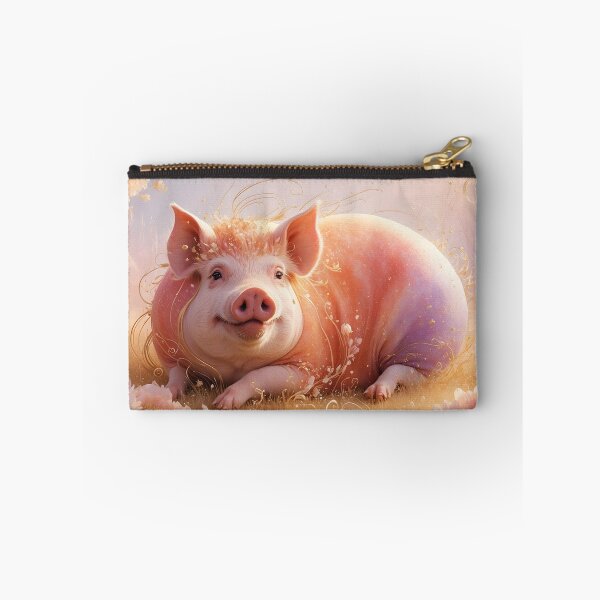 Item preview, Ethereal Pig Fantasy Art – Whimsical Farm Spirit designed and sold by LaLi-Designs.
