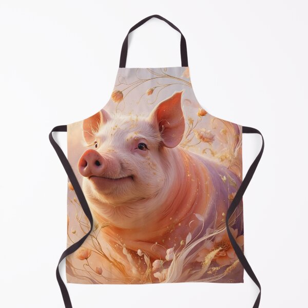 Item preview, Ethereal Pig Fantasy Art – Whimsical Farm Spirit designed and sold by LaLi-Designs.