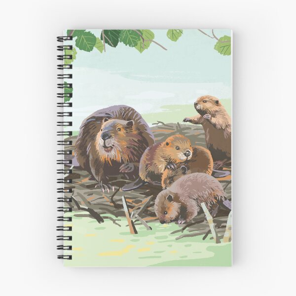 Item preview, Family of Beavers designed and sold by qu-lan.