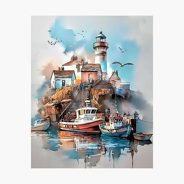 Item preview, The Harbour steps designed and sold by Brian Tarr.