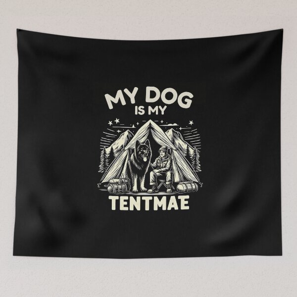 Item preview, My Dog Is My Tentmate designed and sold by Be-Adventurous.