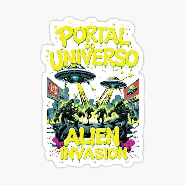 Item preview, ALIEN INVASION designed and sold by AssureTee.