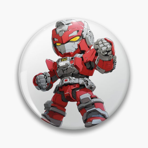 Item preview, Cartoon Chibi Tokusatsu Mecha designed and sold by bapupa.