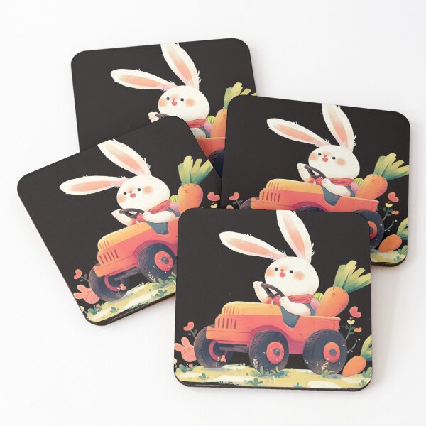 Item preview, Easter Bunny Farm Tractor designed and sold by Maya75.