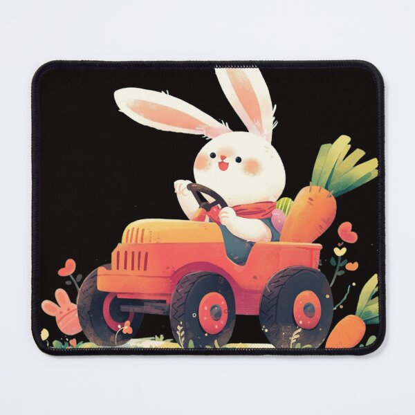 Item preview, Easter Bunny Farm Tractor designed and sold by Maya75.