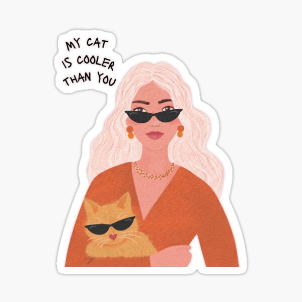 Artikel-Vorschau von Meine Katze ist cooler als du, designt und verkauft von kokorotheshop.