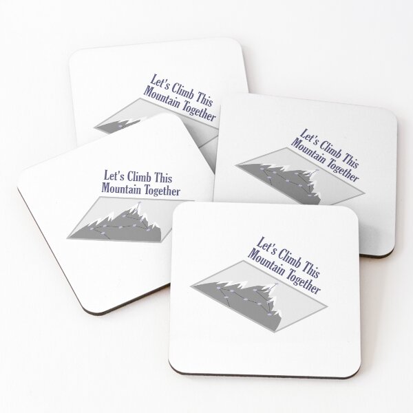 Item preview, Let’s Climb This Mountain Together  designed and sold by Passion-Palette.