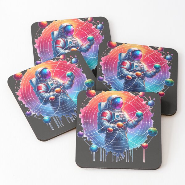 Item preview, Space Odyssey - Sci-Fi Astronaut & Planets designed and sold by The Parallel X.