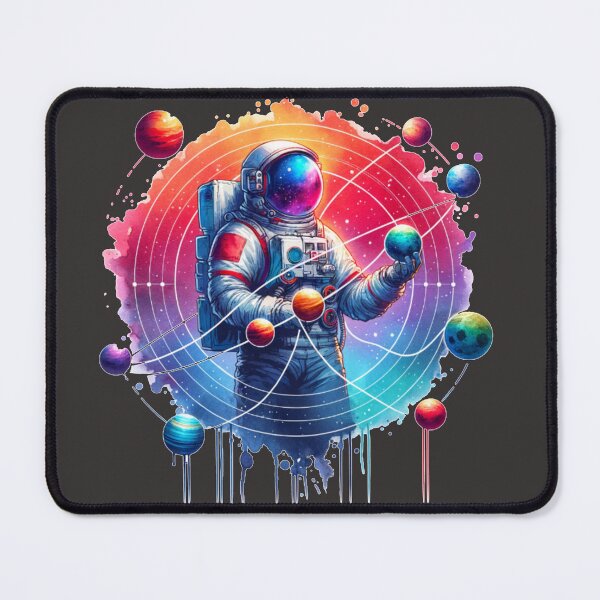 Item preview, Space Odyssey - Sci-Fi Astronaut & Planets designed and sold by The Parallel X.