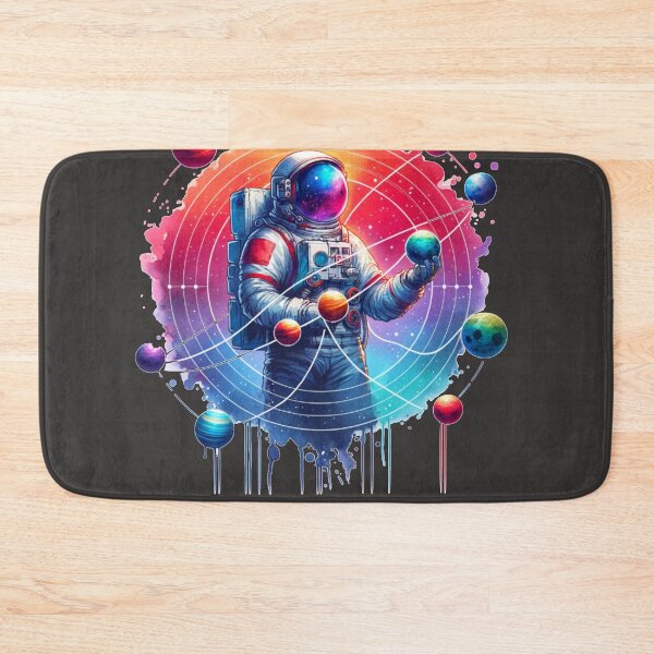 Item preview, Space Odyssey - Sci-Fi Astronaut & Planets designed and sold by The Parallel X.