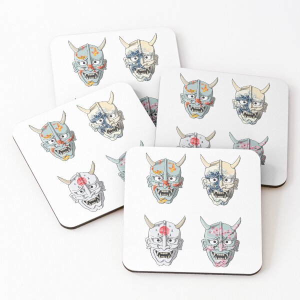 Item preview, Samurai Hannya masks designed and sold by Adamko.