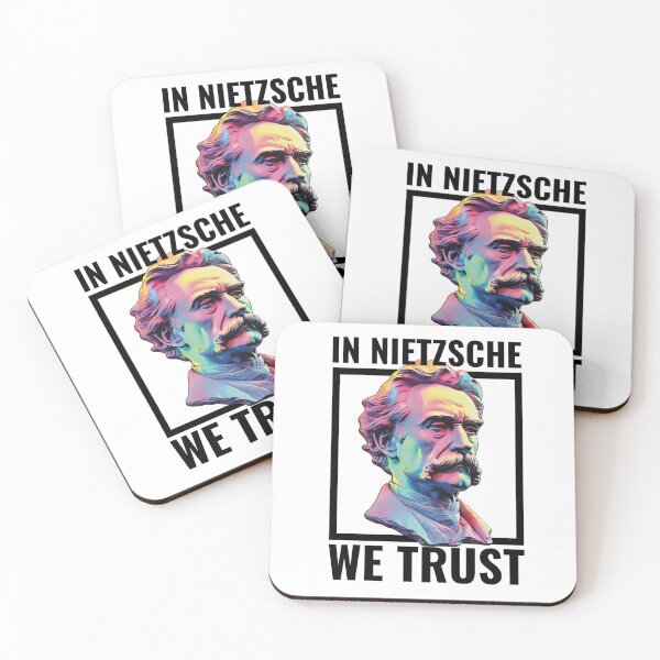 Artikelvorschau, In Nietzsche vertrauen wir dem Existenzialisten entworfen und verkauft von RockFireMerch.