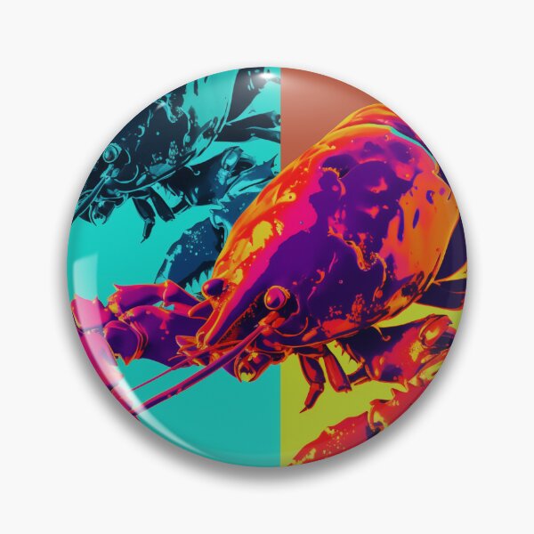 Item preview, Crawfish/Lobster Popart designed and sold by RedHandedOD.