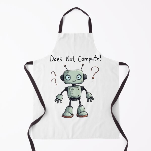 Item preview, "Funny Robot T-Shirt Design | Does Not Compute Graphic | Cute Robot Illustration" designed and sold by SummitStore67.