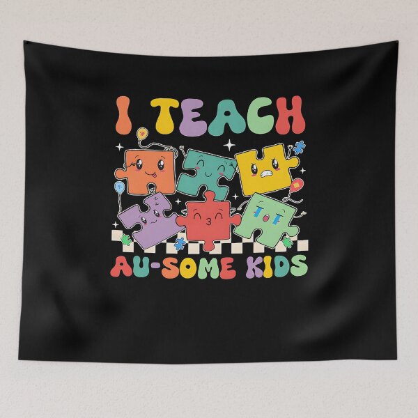 Item preview, I Teach Ausome Kids, Easter Teacher, Happy Easter designed and sold by Kajetanduczynsk.